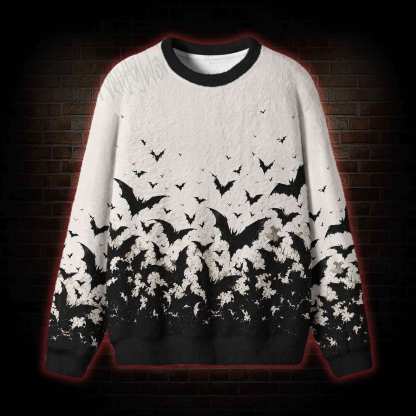 Shadows Take Flight Bats Ugly Sweatshirts