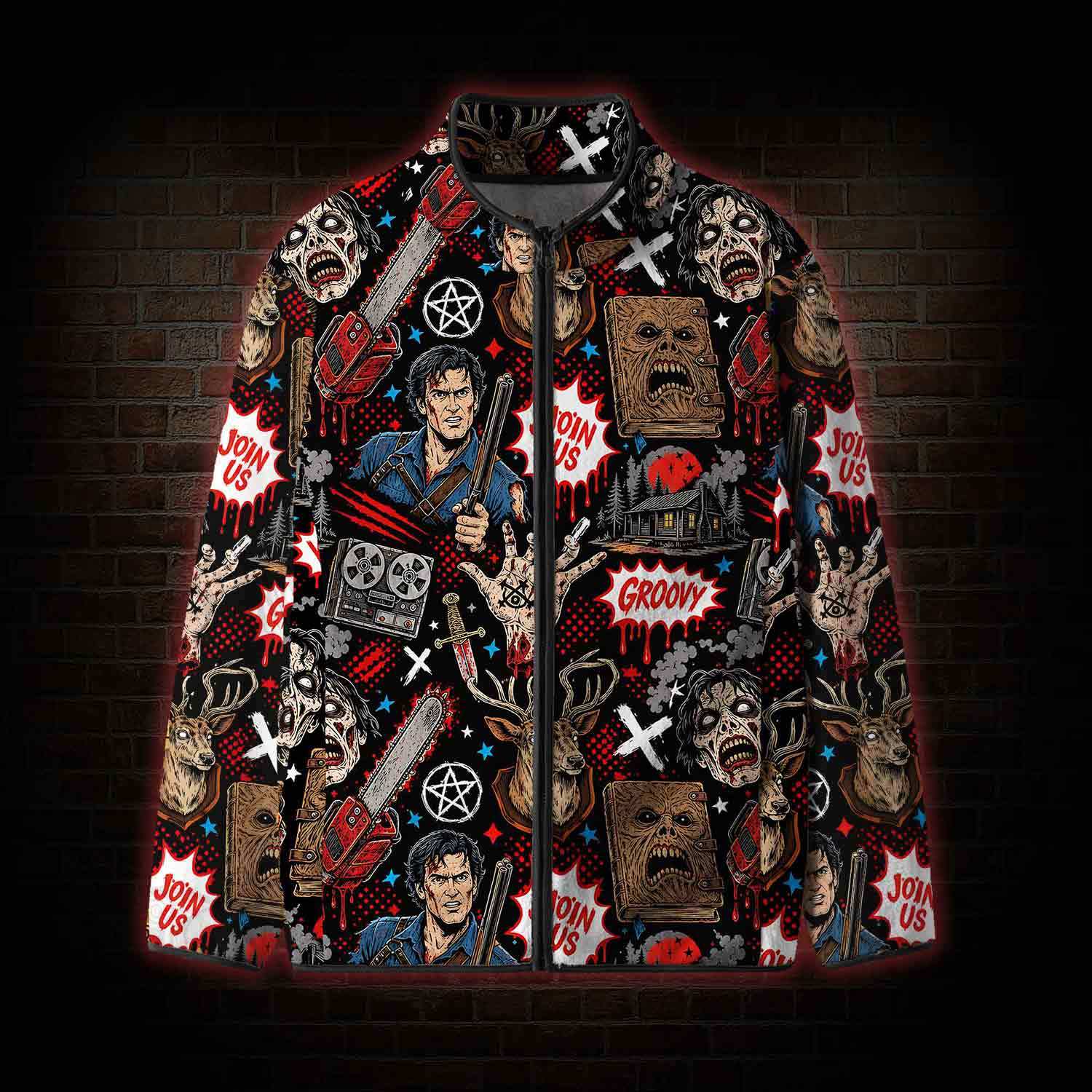 Groovy Dead Fleece Full-Zip Jacket