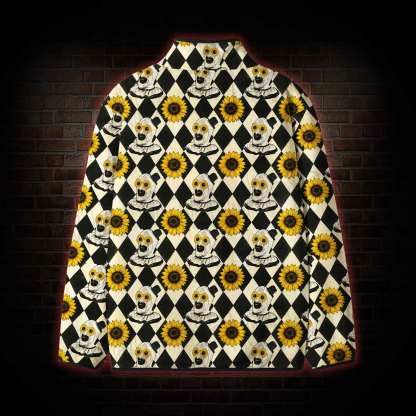 Sunflower Clown Fleece Full-Zip Jacket