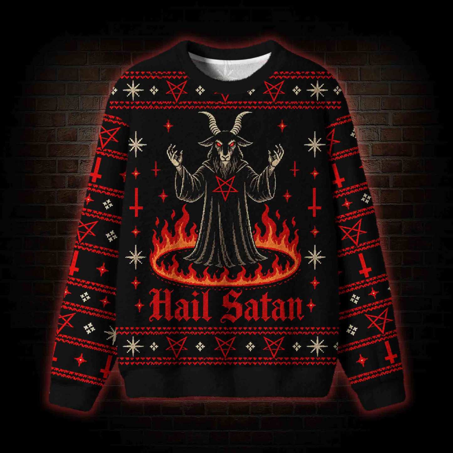 Unholy Night Ugly Sweatshirts