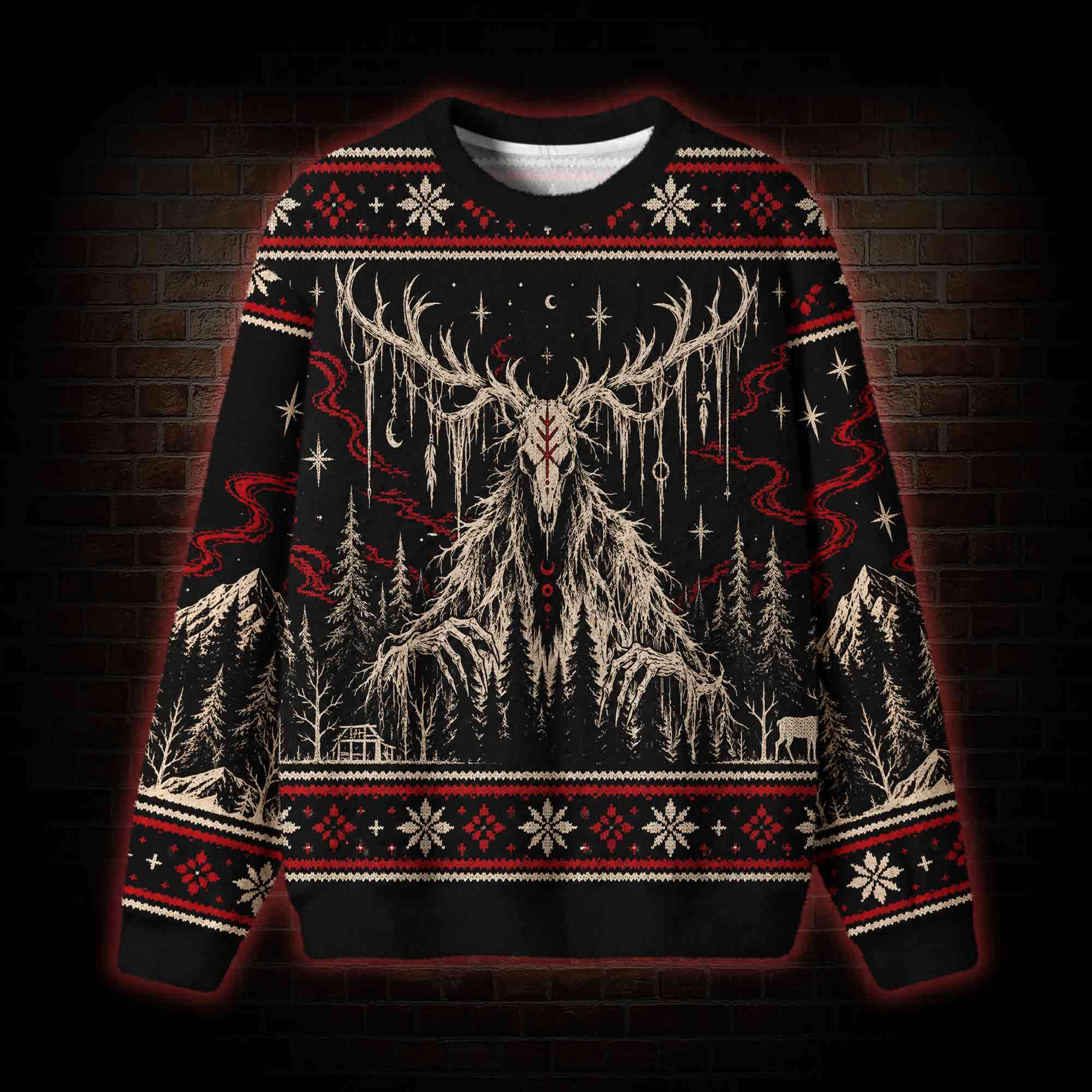 Lord of the Forest Ugly Sweatshirts