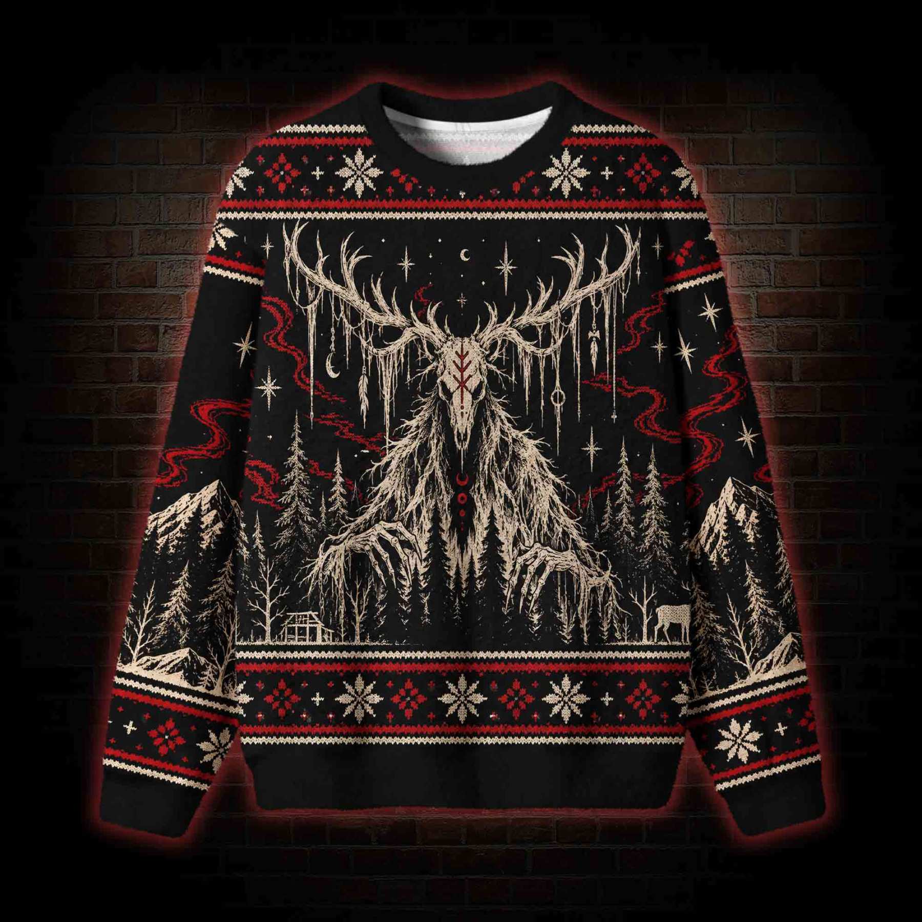 Lord of the Forest Ugly Sweatshirts