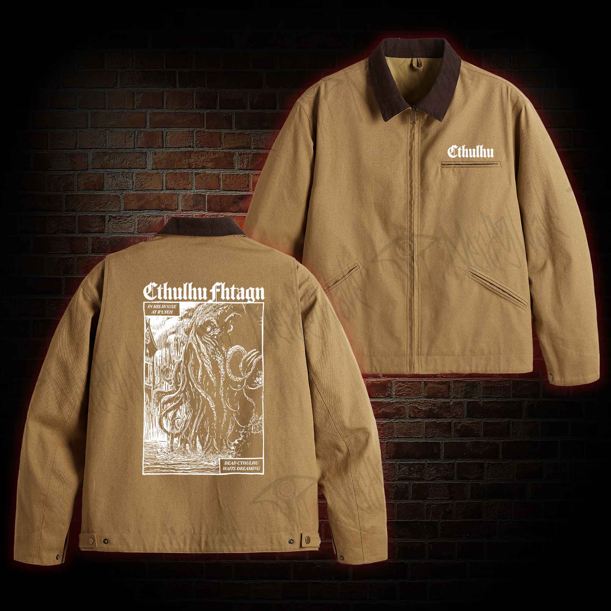 Cthulhu Fhtagn Classic Jacket