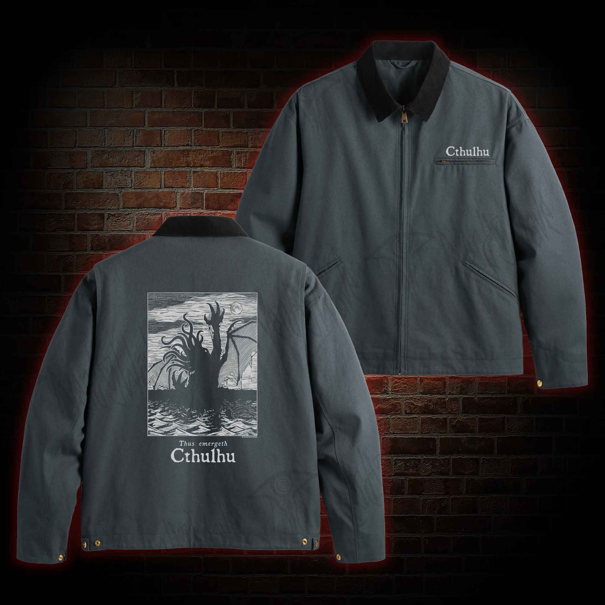 Thus Emergeth Cthulhu Classic Jacket