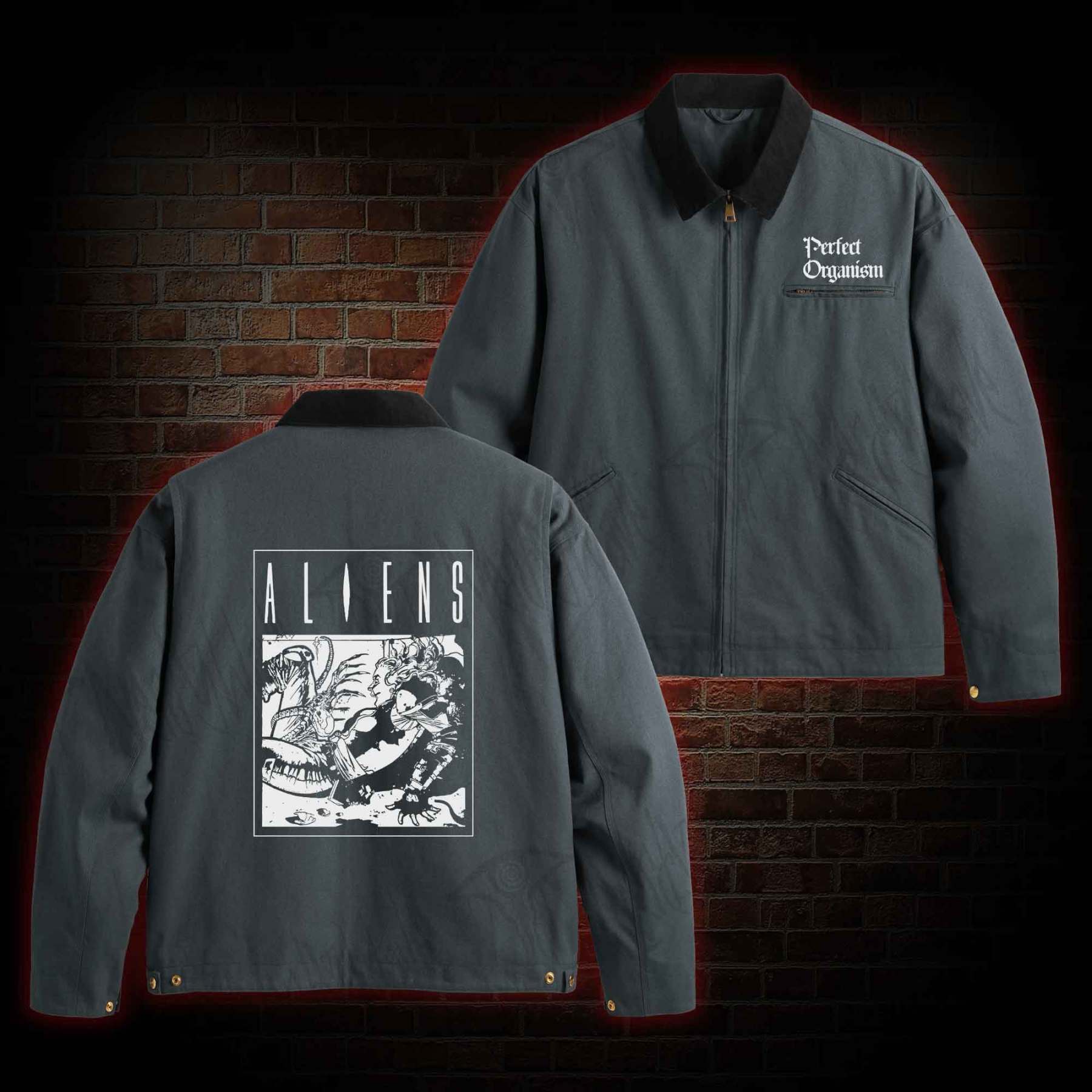 Alien Perfect Organism Horror Classic Jacket
