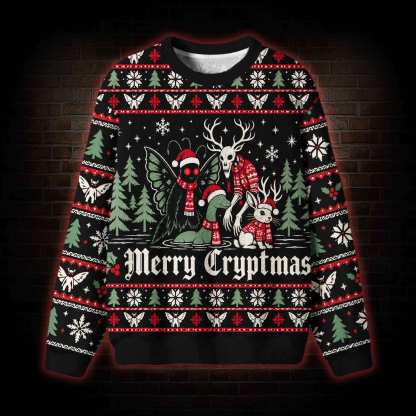 Merry Cryptmas Ugly Sweatshirts