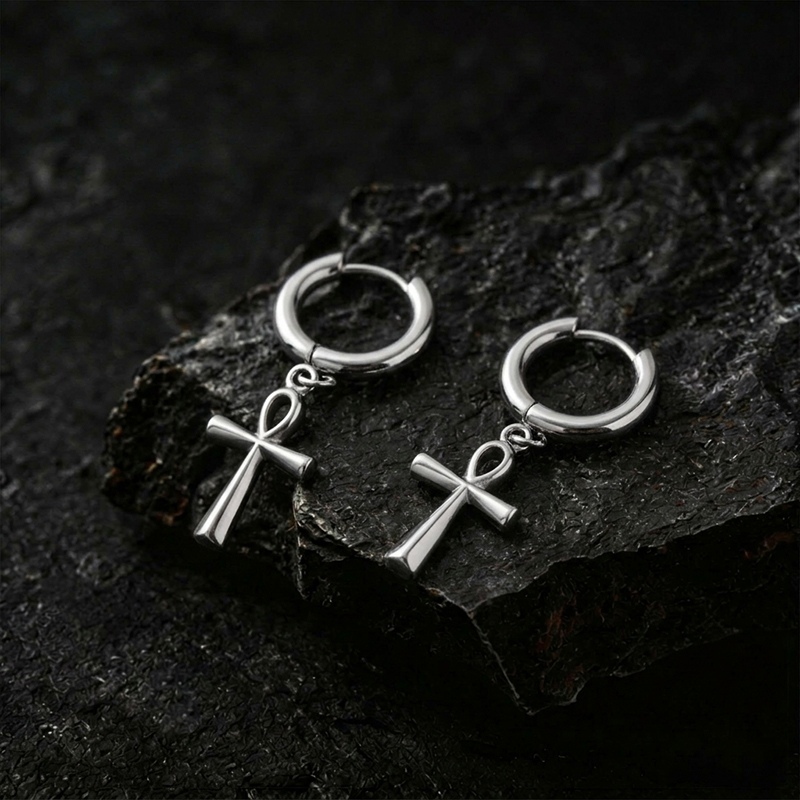 Ankh Earrings
