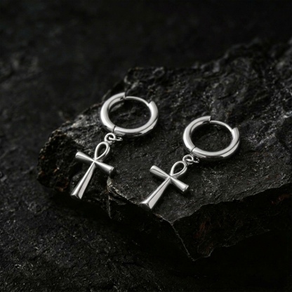 Ankh Earrings