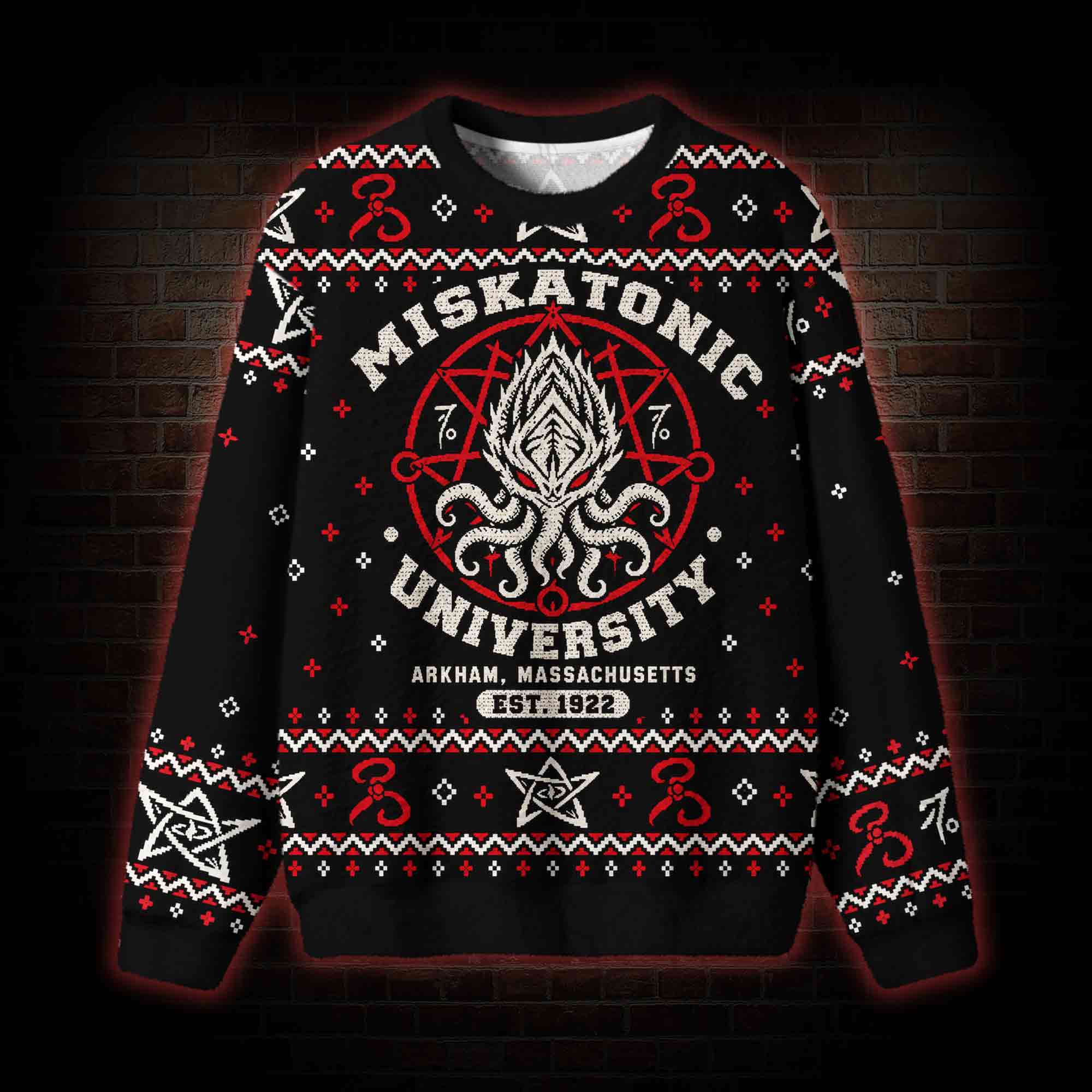 Miskatonic University Cthulhu Ugly Sweatshirts