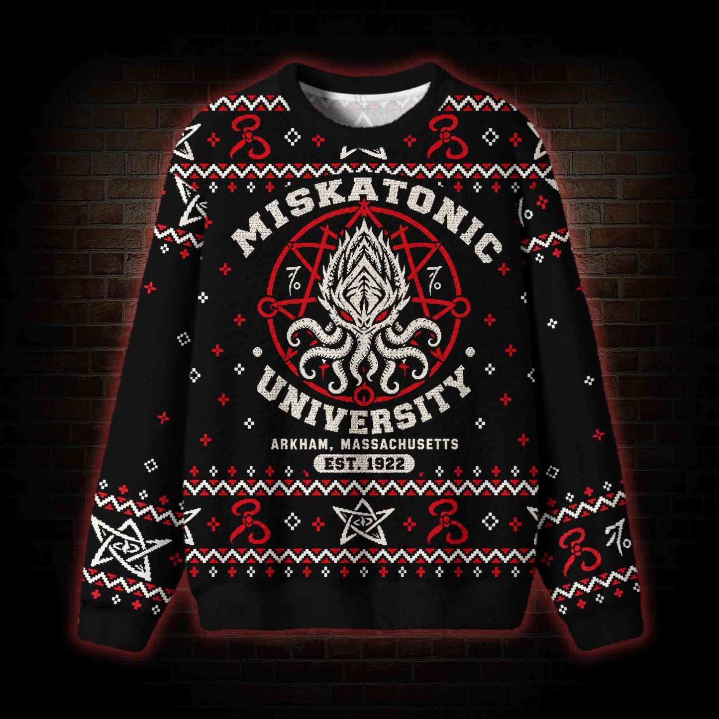 Miskatonic University Cthulhu Ugly Sweatshirts