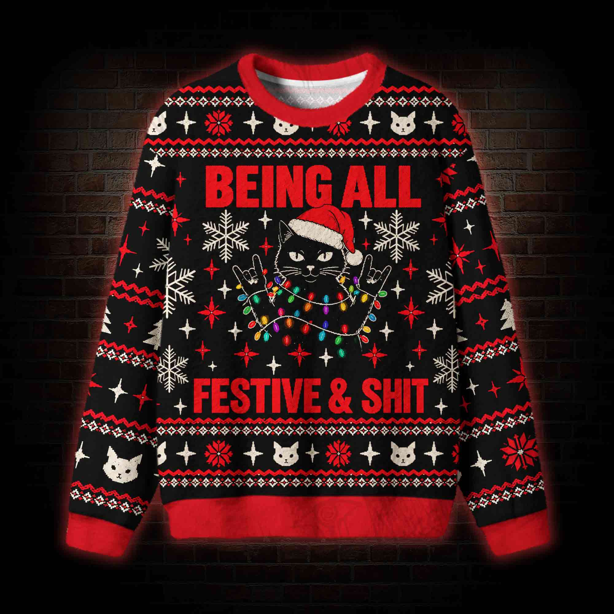 Being All Festive and Sh*t Ugly Sweatshirts