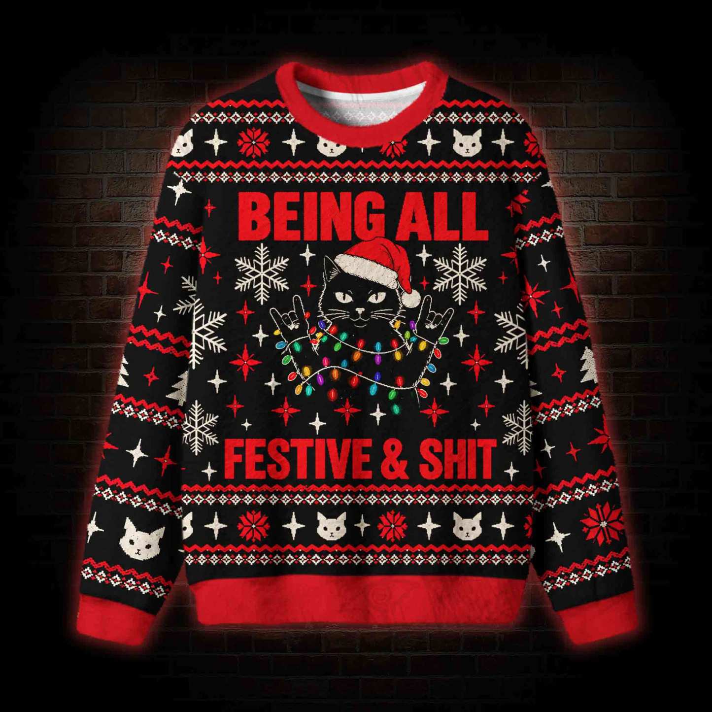 Being All Festive and Sh*t Ugly Sweatshirts