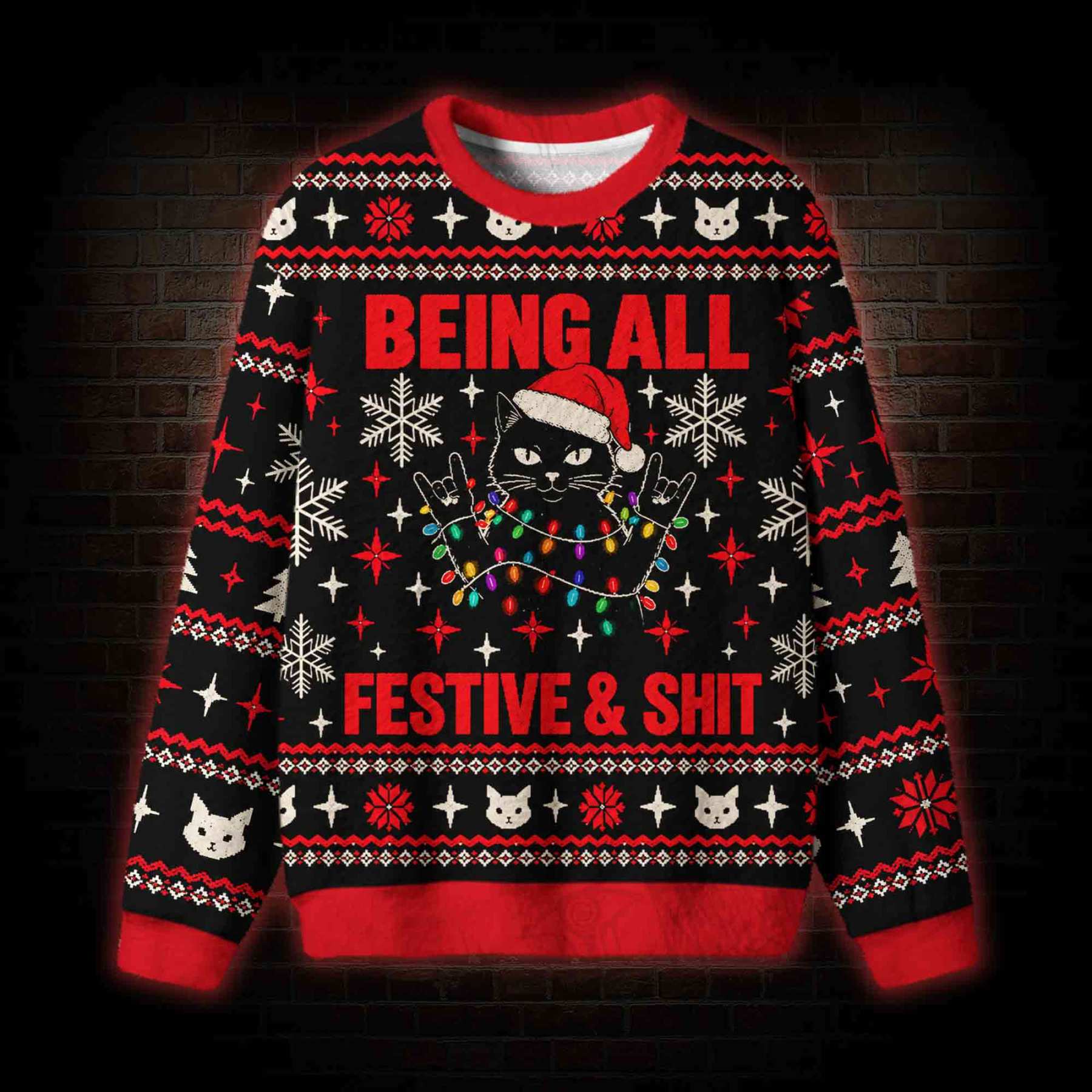 Being All Festive and Sh*t Ugly Sweatshirts