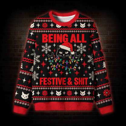 Being All Festive and Sh*t Ugly Sweatshirts