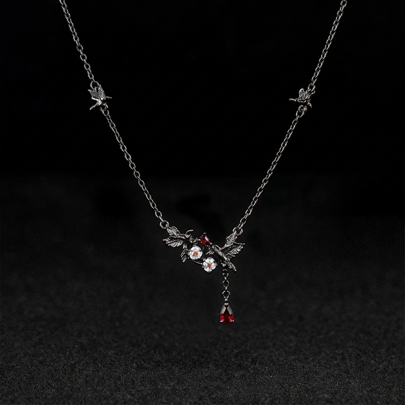 Crimson Thorn Necklace