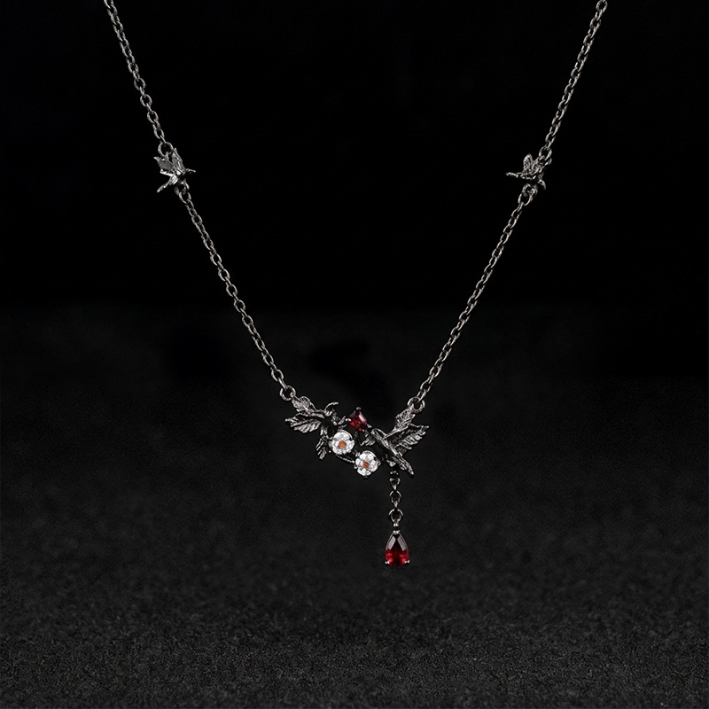 Crimson Thorn Necklace