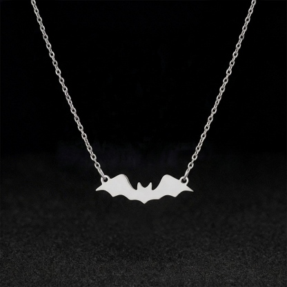 Midnight Bat Necklace
