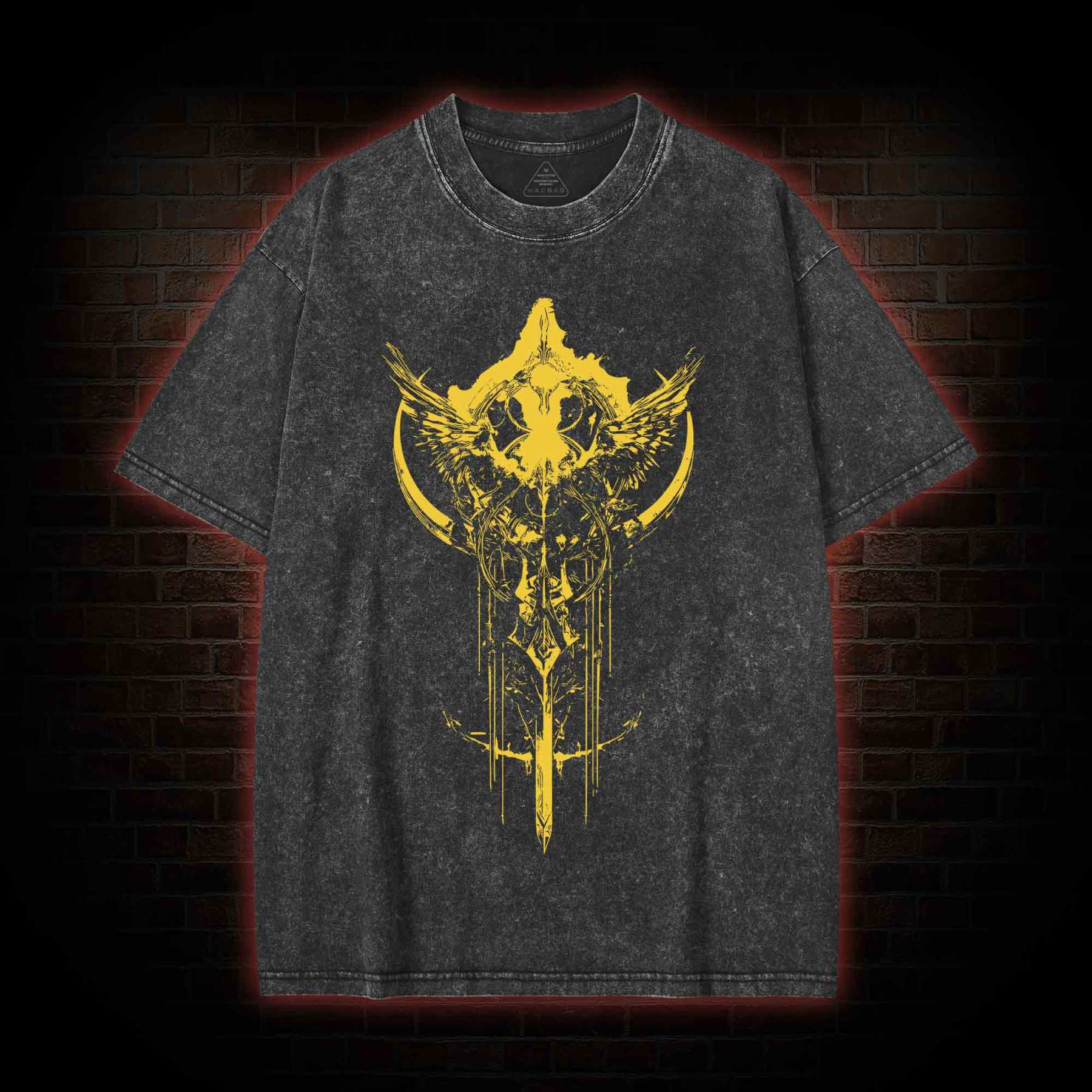 The Fallen Leaves Tell A Story Washed T-shirt 