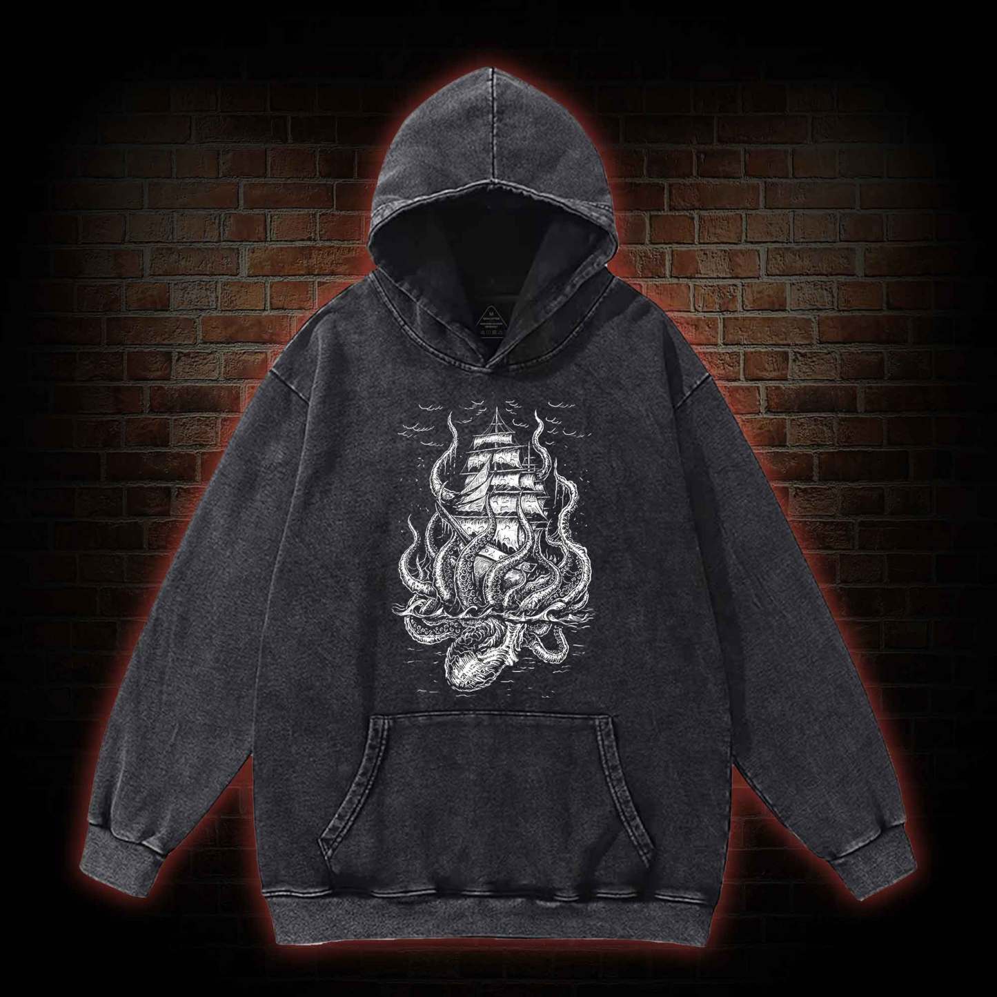 Cthulhu Mythos Washed Hoodie 