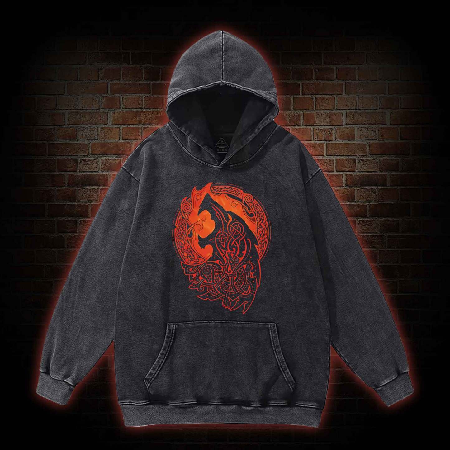 Fenrir Washed Hoodie 