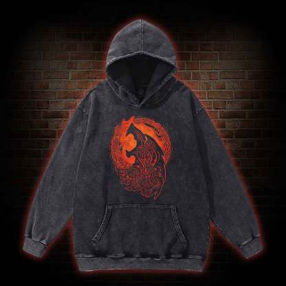 Fenrir Washed Hoodie