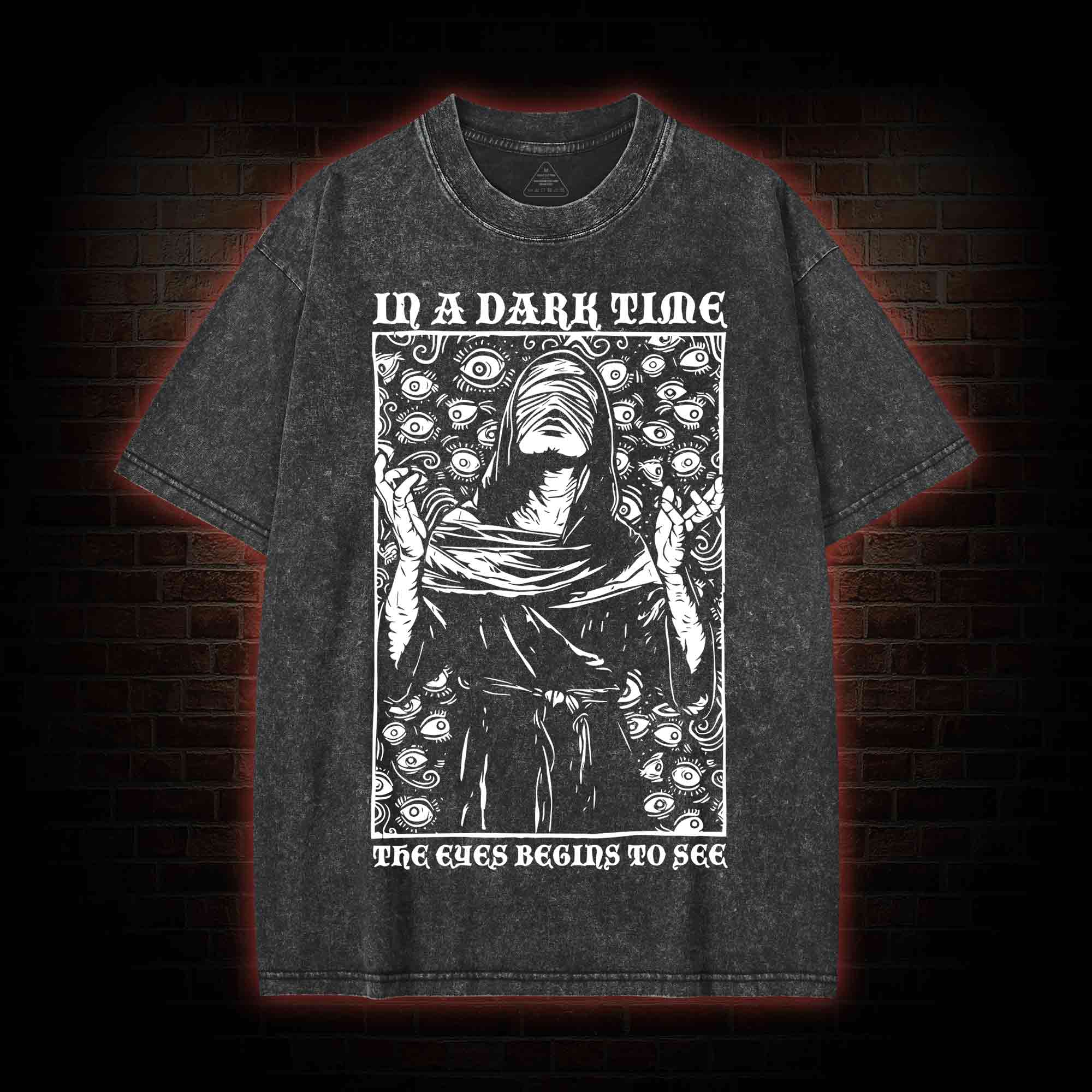 The Eye Begins To See Washed T-shirt