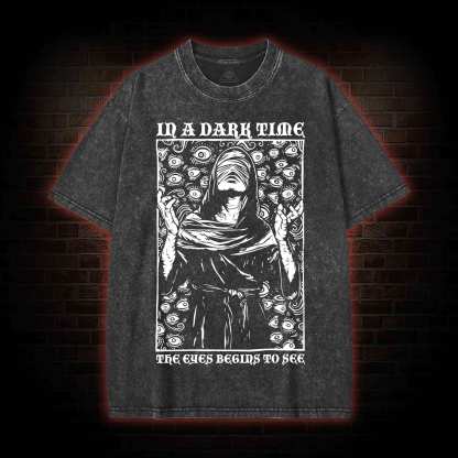 The Eye Begins To See Washed T-shirt