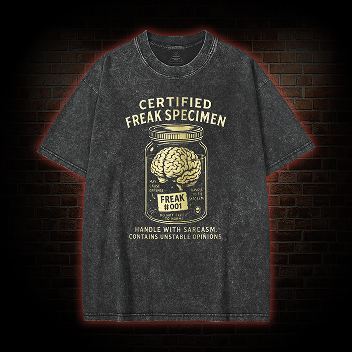 Certified Freak Specimen Washed T-shirt
