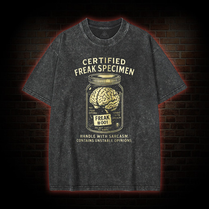 Certified Freak Specimen Washed T-shirt
