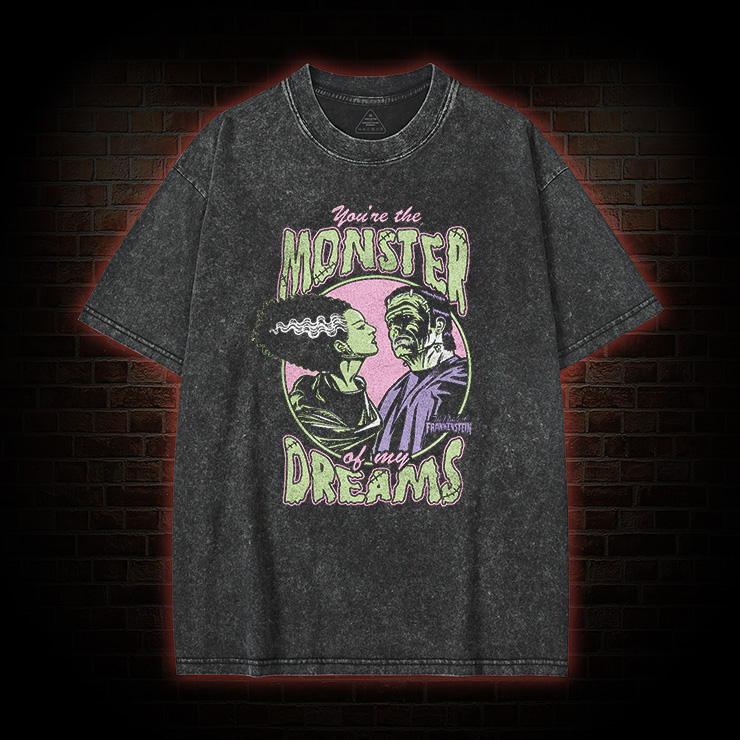 Dream Monster Bride Washed T-shirt