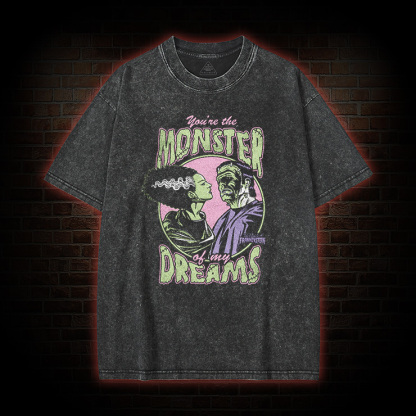 Dream Monster Bride Washed T-shirt