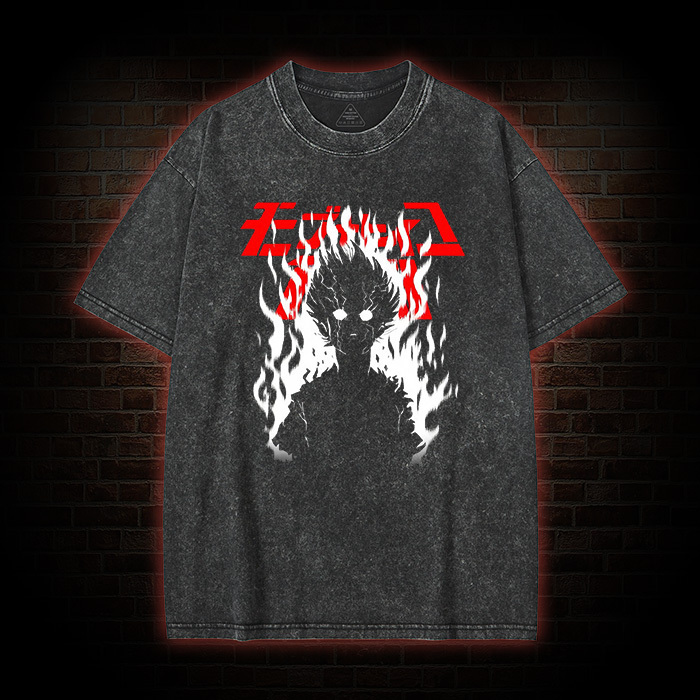 Emo Dark Fantasy Washed T-shirt