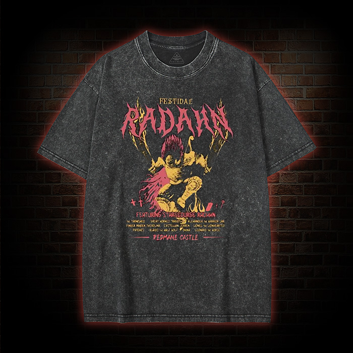 Mythic Berserker Art Washed T-shirt