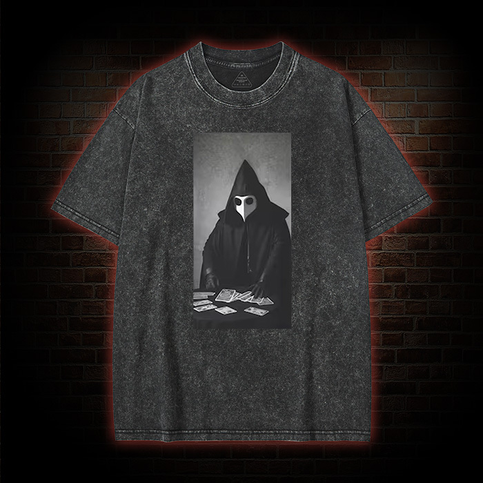 Plague Doctor Washed T-Shirt