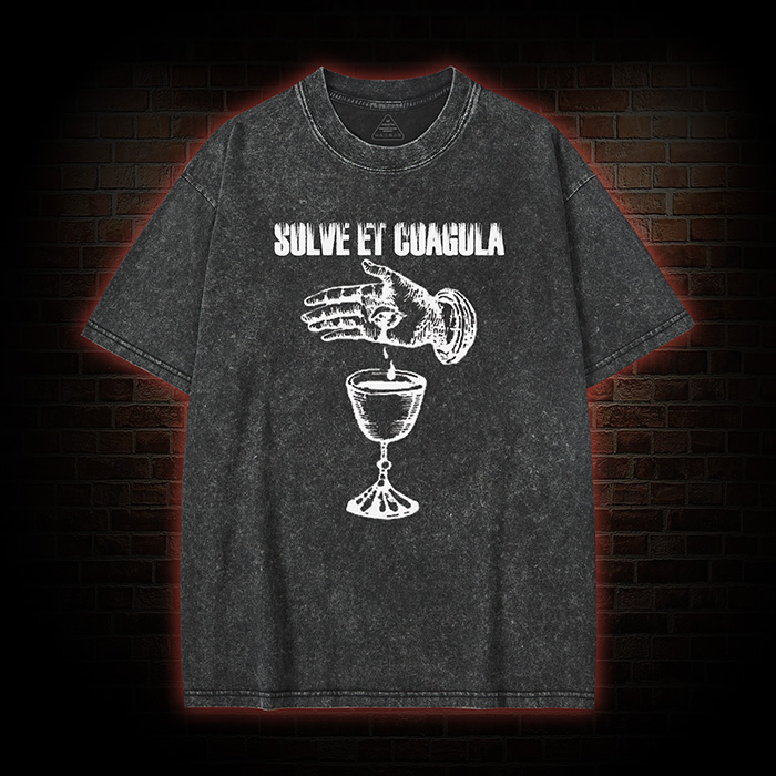 Solve Et Coagula Washed T-shirt