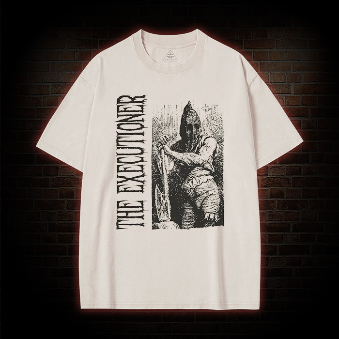The Executioner, Medieval Torture Washed T-Shirt