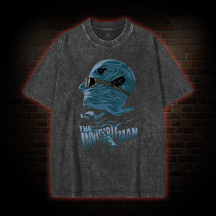 The Invisible Man Washed T-shirt