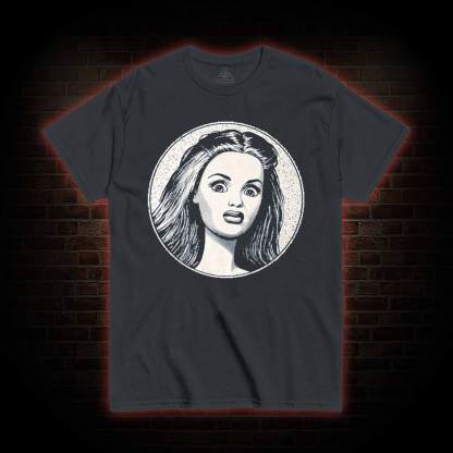 Disgusted Doll Face T-shirt