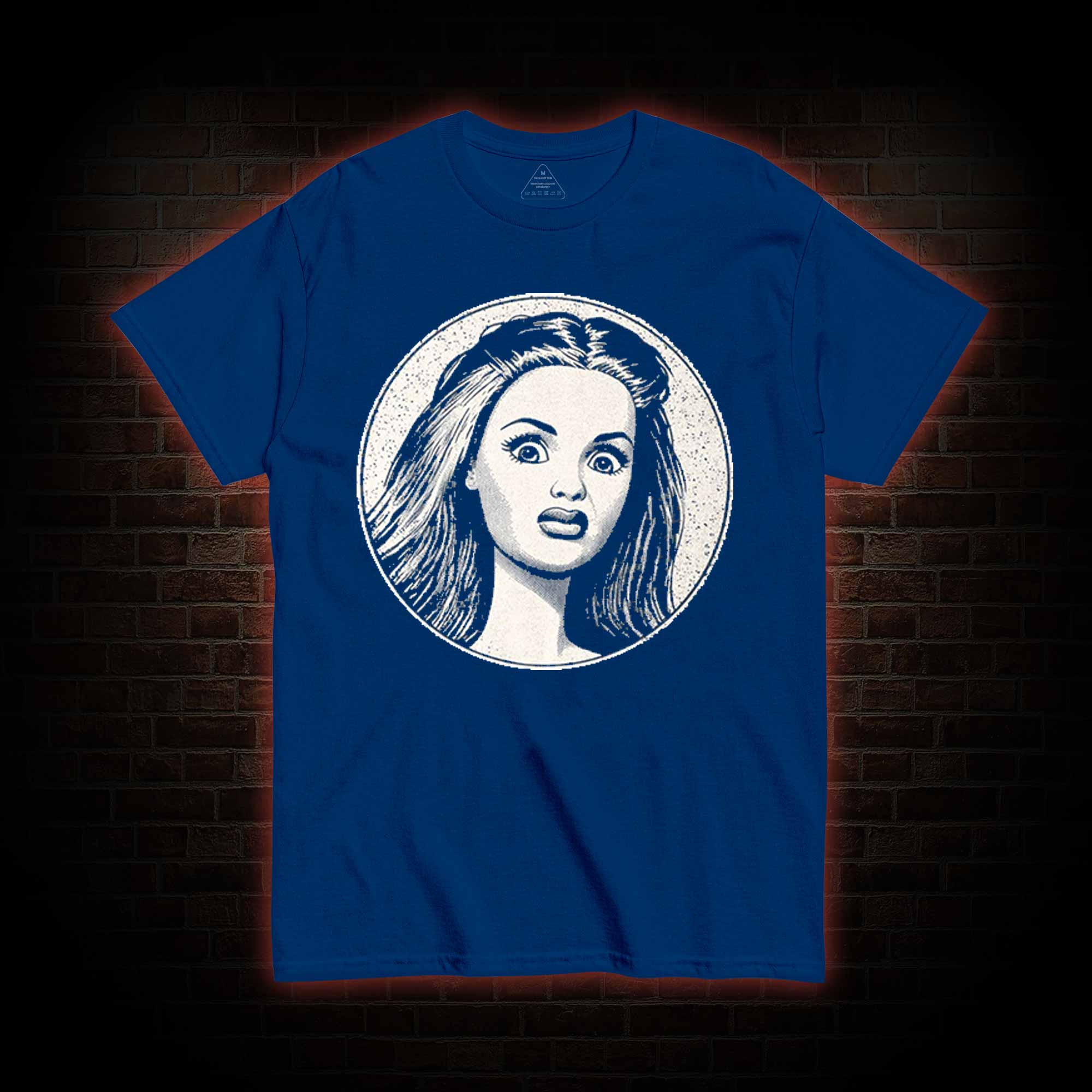 Disgusted Doll Face T-shirt