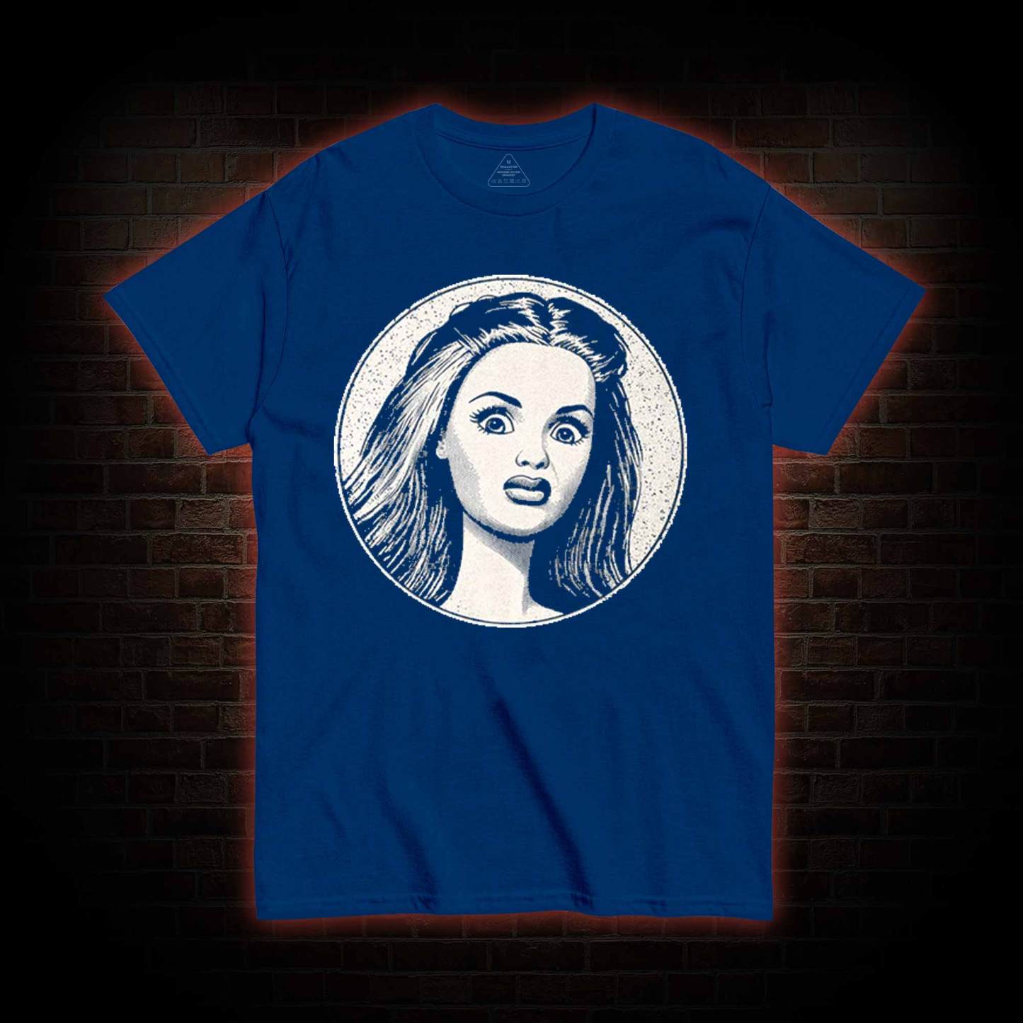 Disgusted Doll Face T-shirt