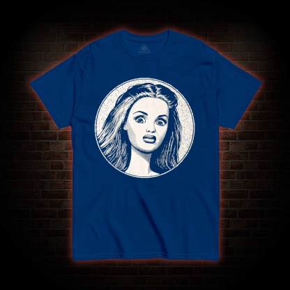 Disgusted Doll Face T-shirt