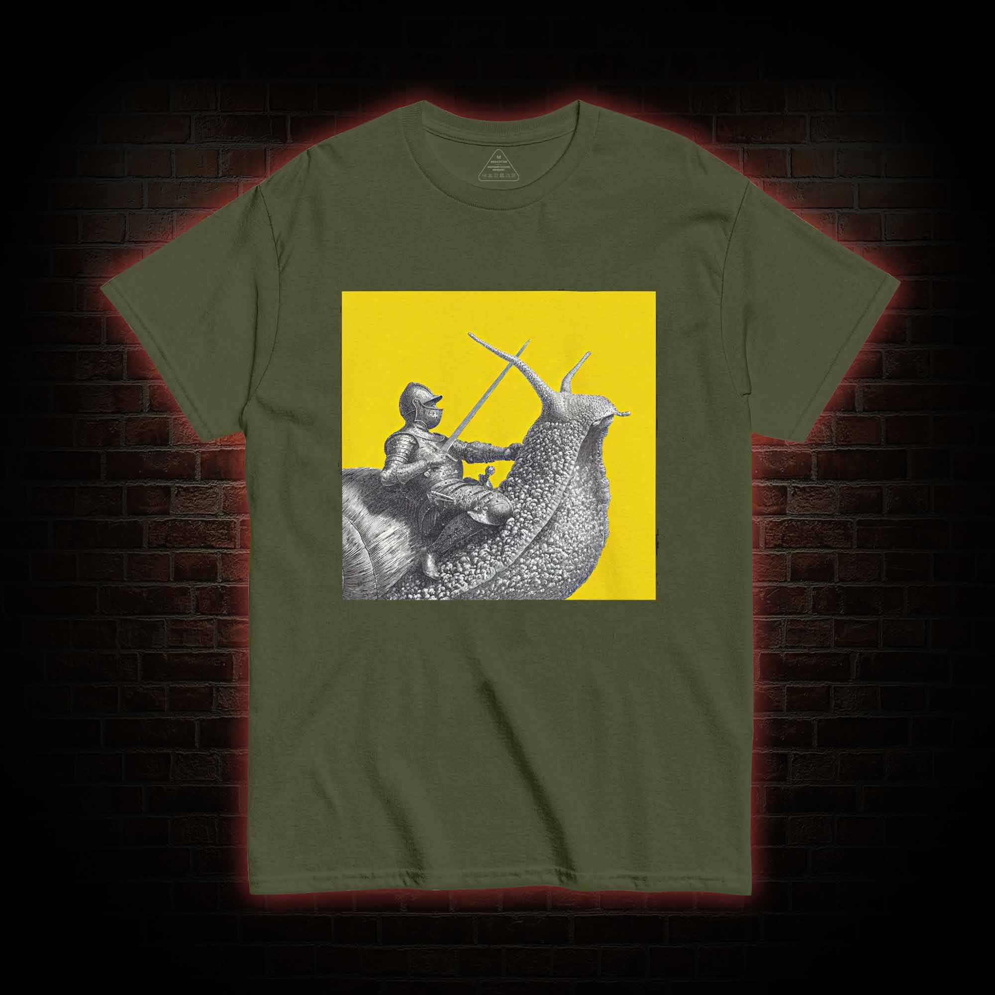 Vintage Snail Knight T-shirt