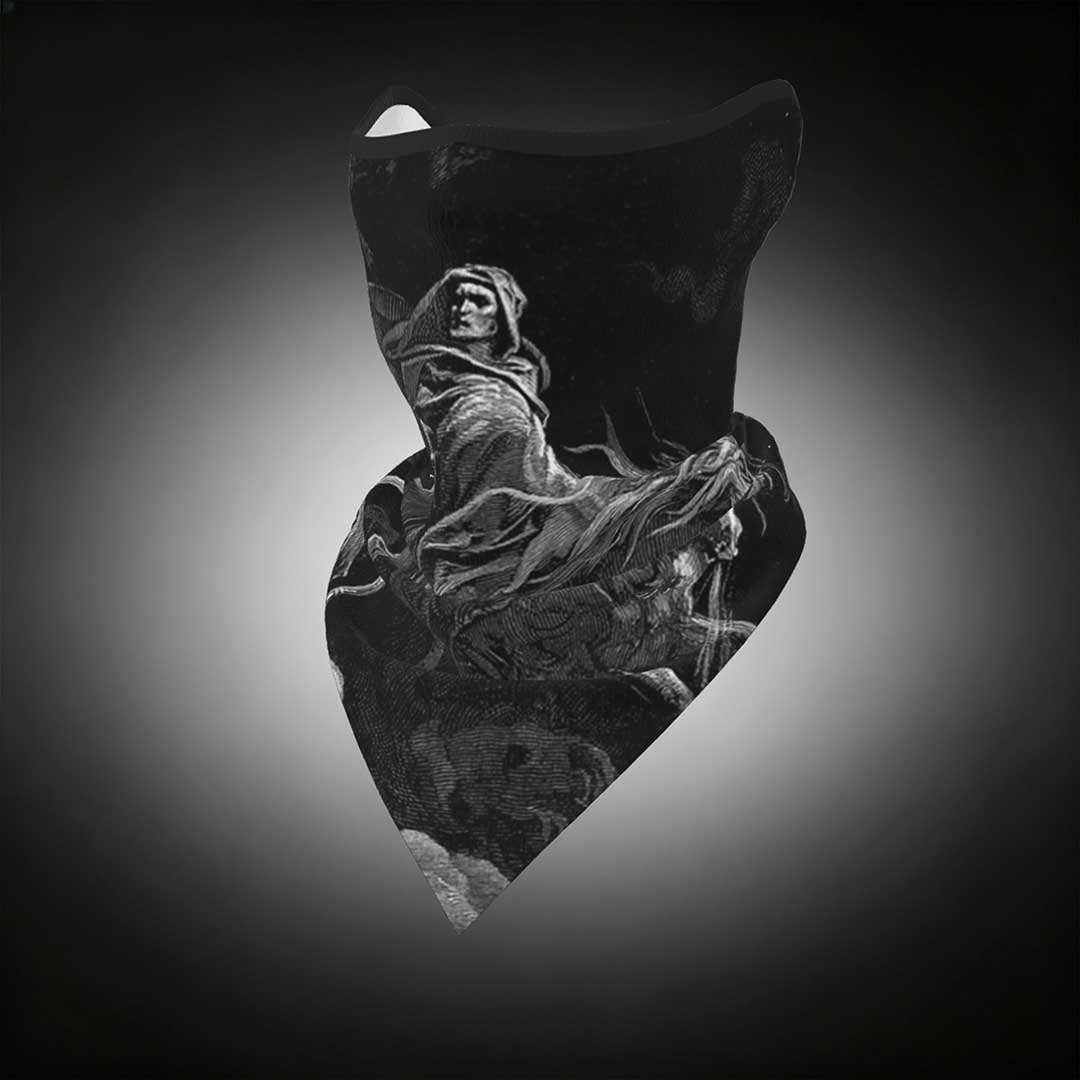 Death on the Pale Horse Mesh Neck Gaiter