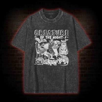 Creature of the Night Washed T-shirt