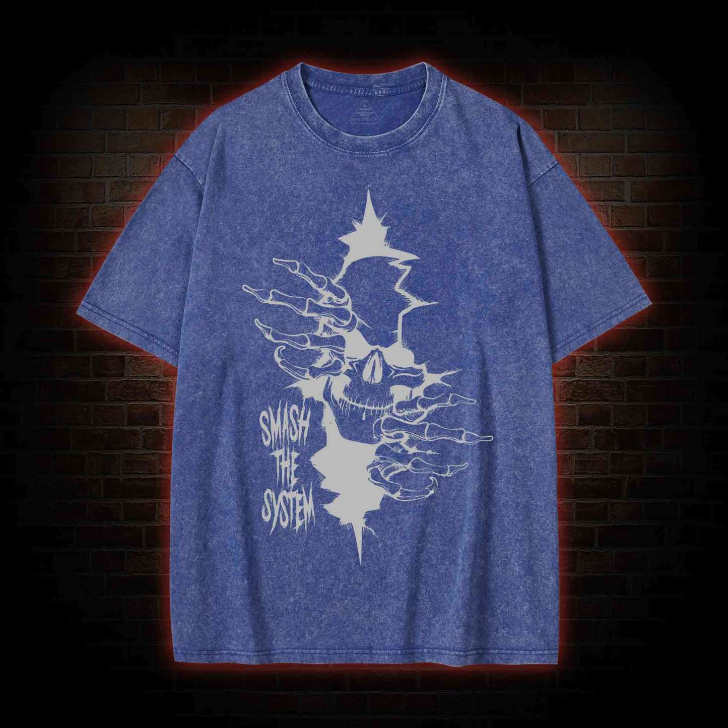 Smash the System Washed T-shirt