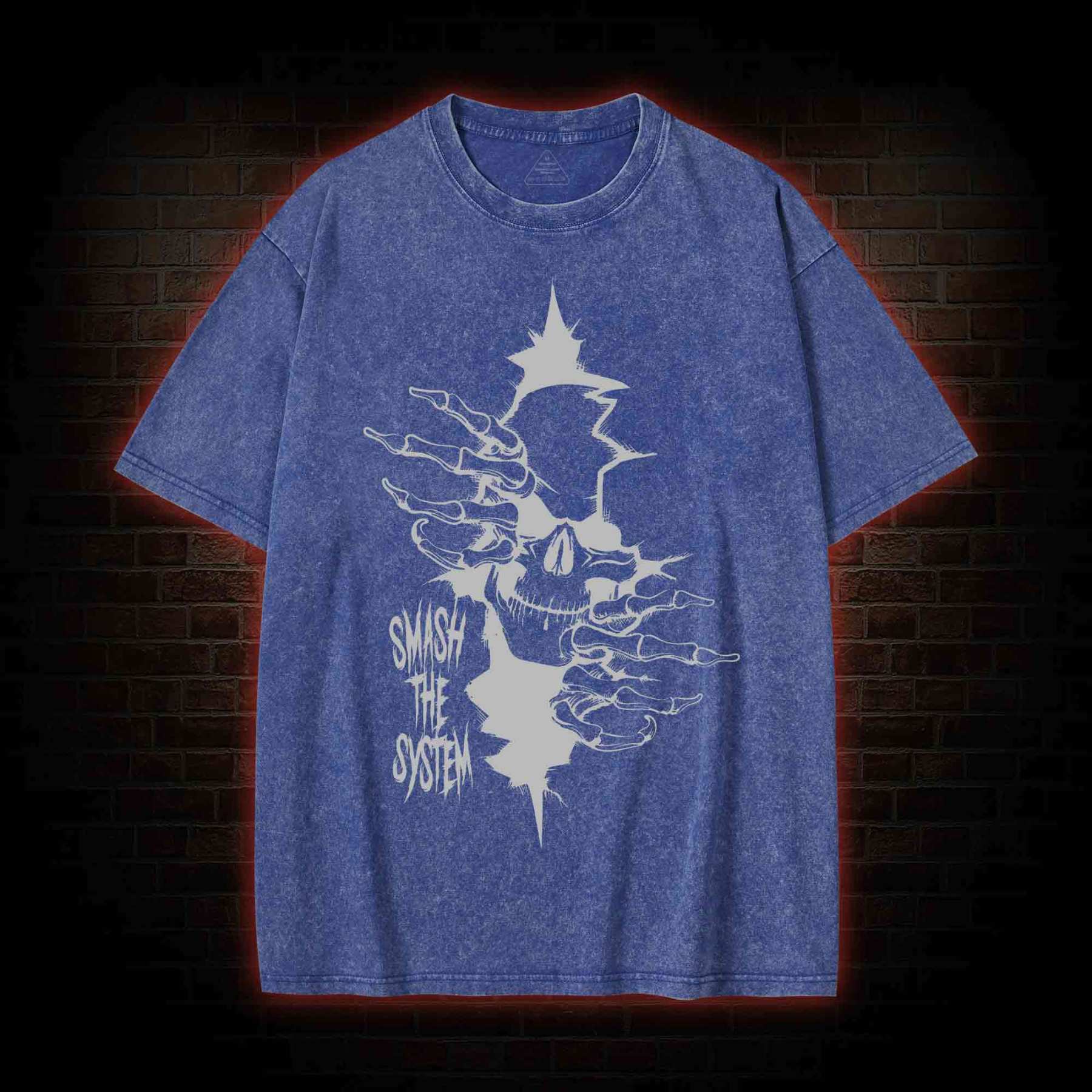 Smash the System Washed T-shirt