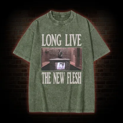 Body horror Washed T-shirt