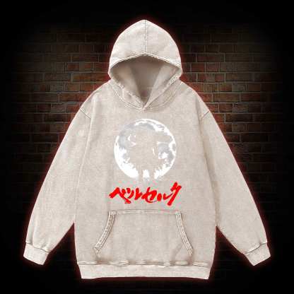 There’s No Paradise for You to Escape Washed Hoodie