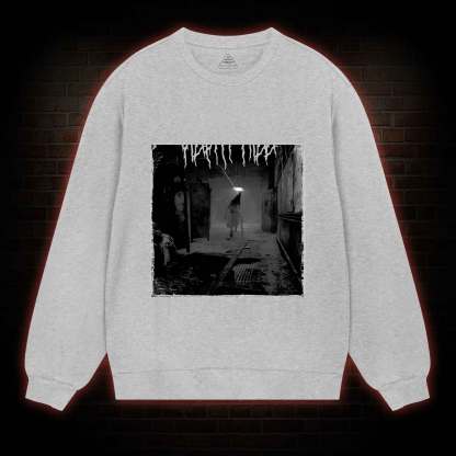 Red Pyramid Thing Retro Sweatshirt