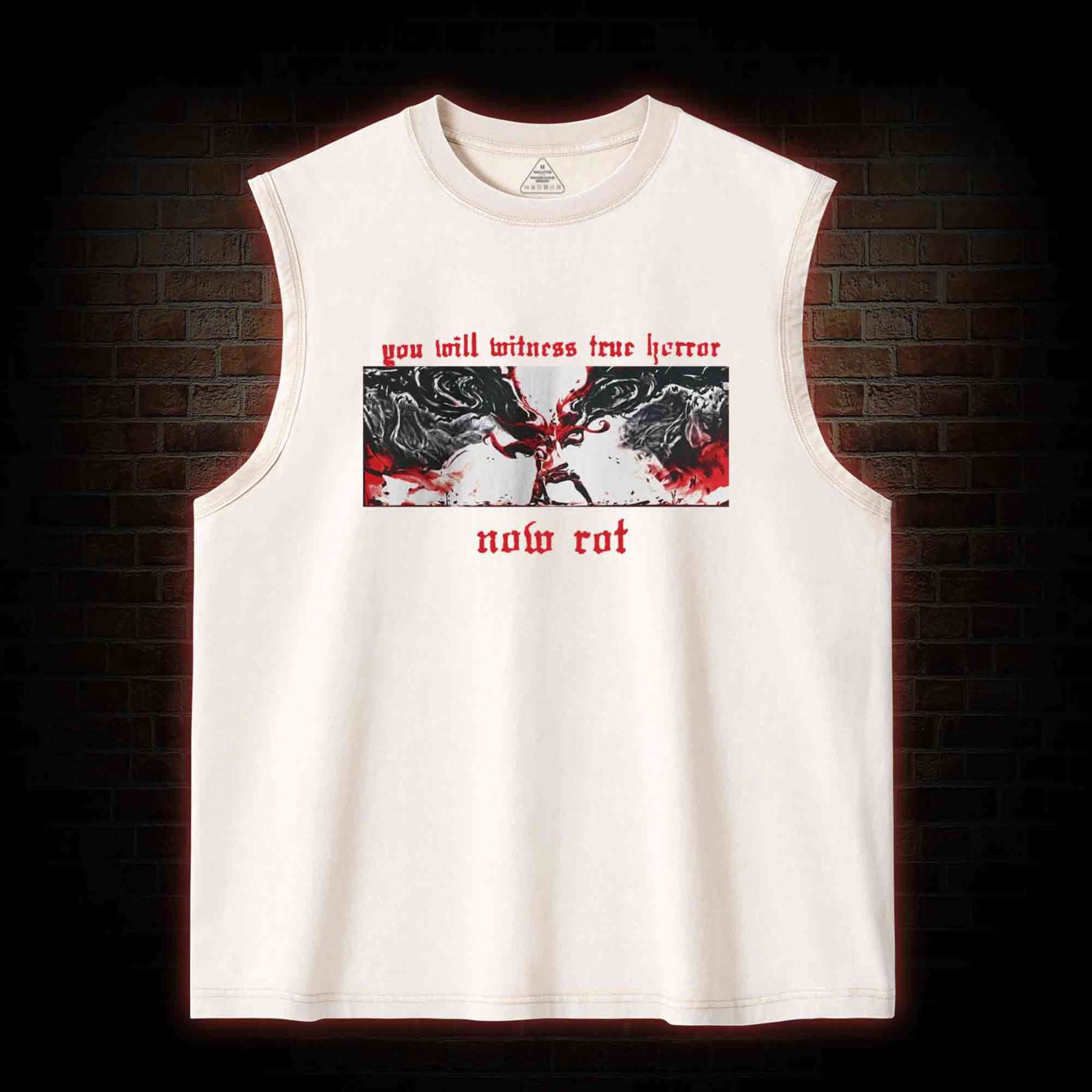 Put These Foolish Ambitions to Rest Washed Tank Top